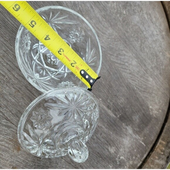 Star of David small trinket dish with lid - Picture 2 of 7